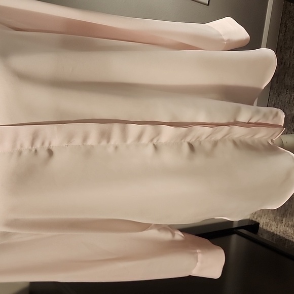 Massimo pink button up blouse size XXL pit to pit 24 inches and length 28 inches - Picture 3 of 7